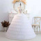 8 vueltas vestido de novia enagua especial bola de gran diámetro más enagua hinchada