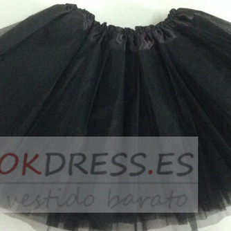 Enagua de boda Fashionable Frameless Double yarn Tulle Elastic waist - Página 3