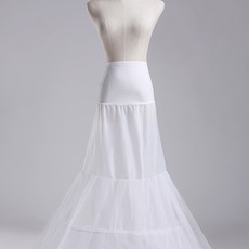 Enagua de boda Fashionable Mermaid Double yarn Long Wedding dress
