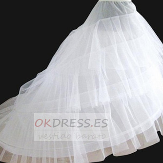 Enagua de boda Polyester taffeta Wedding dress Trailing Flouncing - Página 2