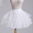 Enagua de boda Short Double yarn Fashionable Short dress Frameless