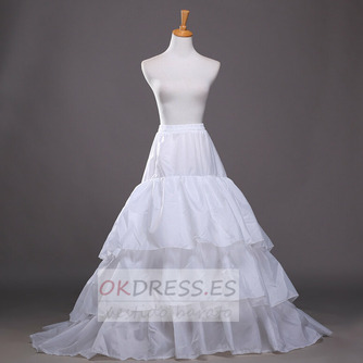 Enagua de boda Wedding dress Flouncing Three rims String Trailing - Página 1