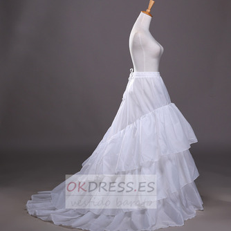 Enagua de boda Wedding dress Flouncing Three rims String Trailing - Página 3