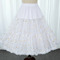 Enagua larga de tul de encaje blanco, enaguas de Cosplay de Lolita, crinolinas, falda de tutú de Ballet, enaguas para niñas, enagua de Lolita de 60CM - Página 3