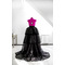 Falda desmontable Falda de organza Vestido de fiesta negro Falda en capas Falda formal Falda de boda Tamaño personalizado - Página 2