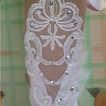 Guante de boda Long sexy Decoration Con lentejuelas Translucent Mitten