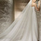 La novia vestido de novia velo hilado suave 3 metros de largo y dos capas velo suave