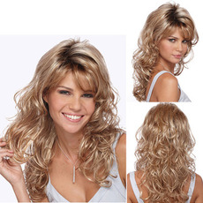 Peluca Long Curly Suitable for women High temperature material