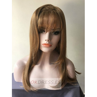 Peluca Pear All adults Long Curly Inclined bangs 45-50 CM - Página 4