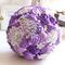 Perla Violeta diamante boda boda foto diseño la decoración creativa con flores