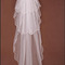Velo de novia Capa Multi Perlas With Comb Otoño Moderno Ivory