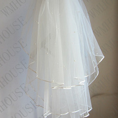 Velo de novia Size can be customized Glamouroso Capa Multi White