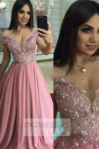 Vestido de fiesta Cremallera primavera 2019 Escote en V Manga corta Elegante 2