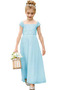 Vestido de flores niña primavera Corte-A Apliques Gasa Manga corta Natural - Página 5