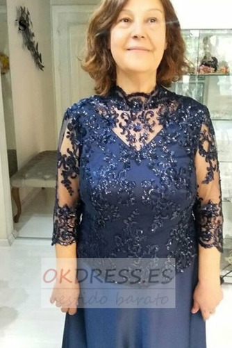 Vestido de la madre 2019 Natural Triángulo Invertido Corte-A Hasta el suelo 3