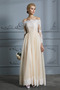 Vestido de novia 2019 Escote con Hombros caídos Encaje Moderno Capa de encaje - Página 1