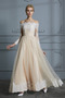 Vestido de novia 2019 Escote con Hombros caídos Encaje Moderno Capa de encaje - Página 5