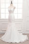 Vestido de novia 2019 Natural Espalda Descubierta Organza Transparente - Página 3