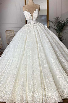 Vestido de novia 2019 Natural primavera Corte-A Drapeado Triángulo Invertido