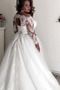 Vestido de novia 2019 Natural Sala Corte-A Lazos tul - Página 2