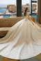 Vestido de novia Apliques Corte-A Encaje Falta Escote con cuello Alto - Página 2