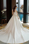 Vestido de novia Apliques Corte-A Encaje Falta Escote con cuello Alto - Página 6