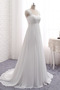 Vestido de novia Apliques Sencillo Capa de encaje Tiras anchas Natural - Página 2