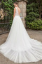 Vestido de novia Cola Capilla Escote en V primavera Natural Encaje Elegante - Página 4
