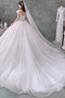 Vestido de novia Corpiño Acentuado con Perla Formal Natural Cordón Triángulo Invertido - Página 2