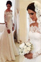 Vestido de novia Corte-A Cremallera Natural Fuera de casa Formal tul - Página 1