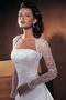 Vestido de novia Corte-A Elegante Mangas Illusion Sala Otoño Plata - Página 1
