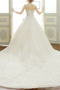 Vestido de novia Corte-A Elegante Sin mangas Escote en V Invierno Perlas - Página 2