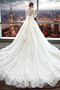 Vestido de novia Corte-A Encaje Escote con Hombros caídos Invierno largo - Página 2
