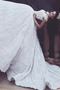 Vestido de novia Corte-A Encaje Escote con Hombros caídos Sin mangas - Página 2