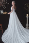 Vestido de novia Corte-A Escote de Tirantes Espaguetis Cordón Sin mangas - Página 2