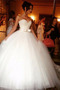 Vestido de novia Corte-A Espalda Descubierta Arco Acentuado tul Natural - Página 2