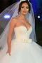 Vestido de novia Corte-A Espalda Descubierta Arco Acentuado tul Natural - Página 3