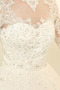Vestido de novia Corte-A Satén Triángulo Invertido Otoño Natural Cola Catedral - Página 4