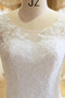 Vestido de novia Corte-A Triángulo Invertido Natural Cordón largo Barco - Página 4