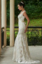 Vestido de novia Corte Recto Moderno Escote en V Encaje Fuera de casa - Página 2