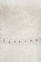 Vestido de novia Corte Sirena Encaje Cinturón de cuentas Escote con cuello Alto - Página 3