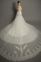 Vestido de novia Corte Sirena Iglesia Natural tul Escote con Hombros caídos - Página 3