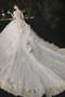 Vestido de novia Cremallera Corpiño Acentuado con Perla Natural Camiseta - Página 2