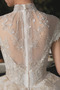 Vestido de novia Cremallera Corpiño Acentuado con Perla Natural Camiseta - Página 4