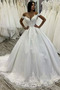 Vestido de novia Cremallera Organza Reloj de Arena Escote con Hombros caídos - Página 1