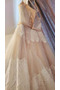 Vestido de novia Cremallera Sencillo Playa Apliques Escote de Tirantes Espaguetis - Página 5