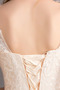 Vestido de novia Encaje Escote con Hombros caídos Sala Verano Natural - Página 5