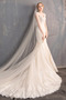 Vestido de novia Encaje Escote con Hombros caídos Sala Verano Natural - Página 2
