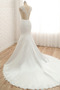 Vestido de novia Encaje largo Tallas pequeñas Pura espalda Natural Joya - Página 4