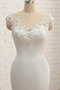 Vestido de novia Encaje largo Tallas pequeñas Pura espalda Natural Joya - Página 5